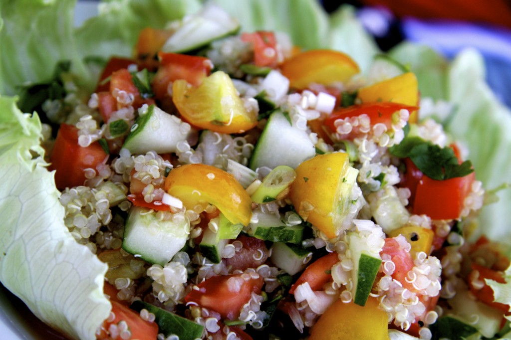 Tropical Spicy Quinoa Tabbouleh Recipe - Pick Up The Fork