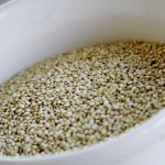 Healthy Spring Recipe: Quinoa + Raw Veggie Pita Pocket