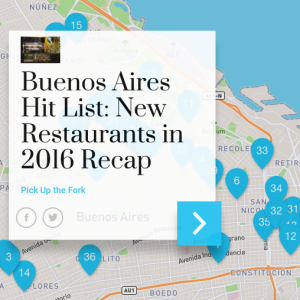 Buenos Aires Hit List: A Recap of New Restaurants in 2016